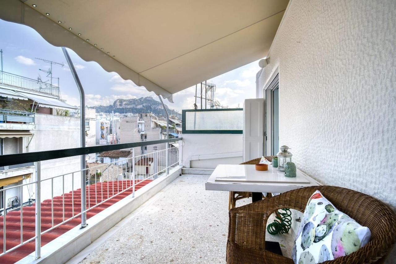 The Cactus Apartment With Large Sunny Balcony 雅典 外观 照片